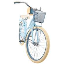 Load image into Gallery viewer, Huffy 26" Nel Lusso Cruiser Bike, Fits Riders 5'0"+, Light Blue, Adult, Women'S