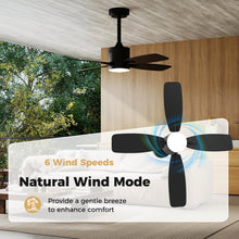Load image into Gallery viewer, Tangkula 42” Ceiling Fan with Light and Remote