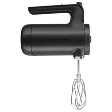 Load image into Gallery viewer, KitchenAid - Cordless 7 Speed Hand Mixer - Black Matte