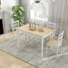 Load image into Gallery viewer, Costway 5-Piece Solid Wood Dining Set for Kitchen