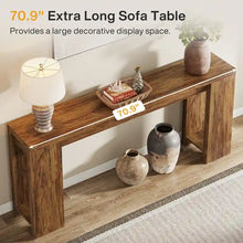 Load image into Gallery viewer, 70.9 - Inch Console Sofa Table for Living Room, Entryway, and Hallway