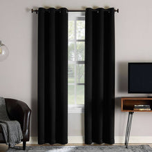Load image into Gallery viewer, Sun Zero Extreme 2-Pack Norway Theater Grade 100% Blackout Window Curtain 40X84