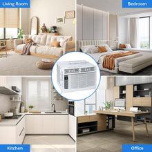 Load image into Gallery viewer, GAOMON Smart 6000 BTU Window Air Conditioner - WiFi - Enabled AC with Remote &amp; App Control, Timer, Sleep Mode, Easy Install Kit, Cools Rooms up to 350