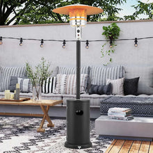 Load image into Gallery viewer, 50,000 BTU Propane Outdoor Heater, Round Patio Heater with Stainless Steel Burner, Tip - Over, Flame - Out Protection, Wheels, CSA Certificated