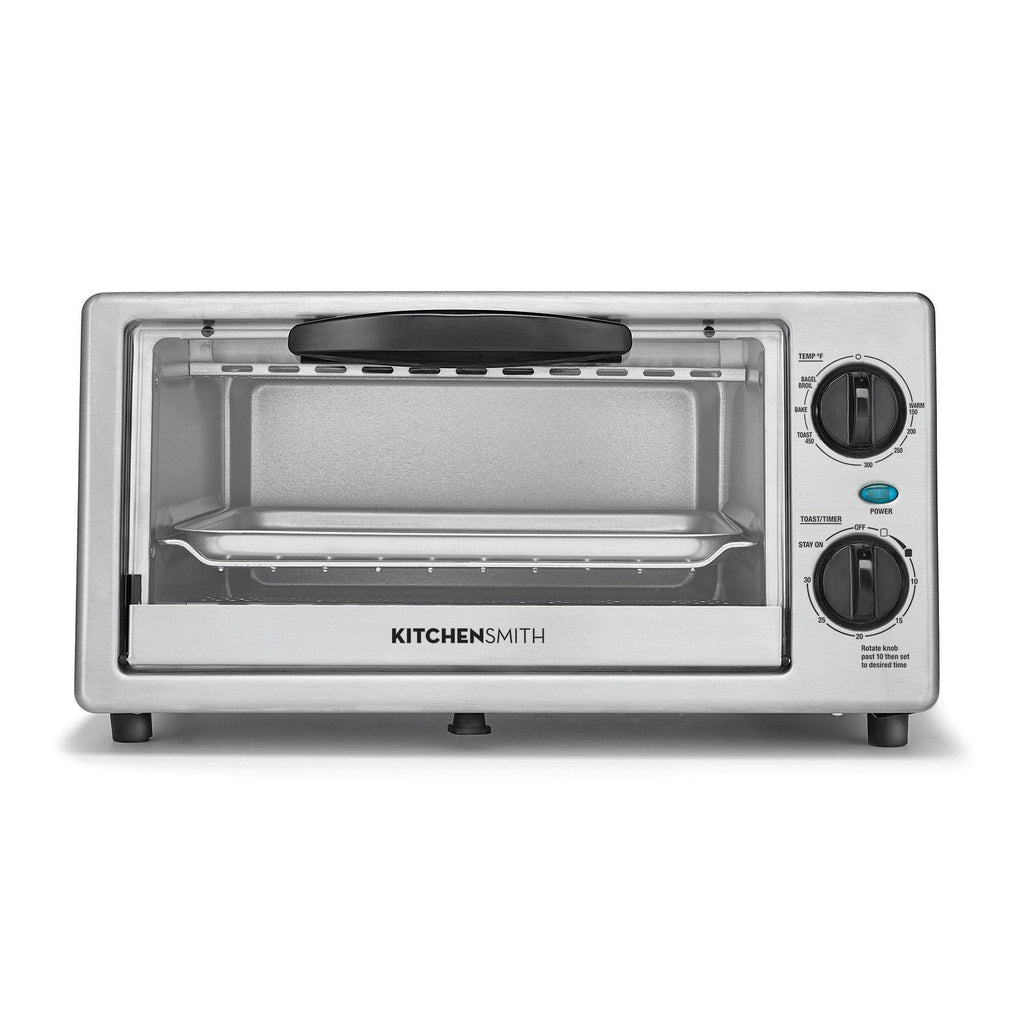 Kitchensmith Toaster Oven - Stainless Steel, Kitchen Appliance