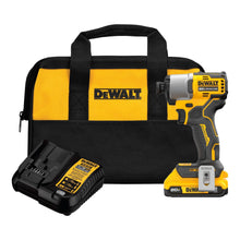 Load image into Gallery viewer, DeWalt 20V Max Brushless Cordless 1/4 in Impact Driver Kit - DCF840D1