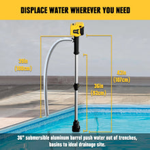 Load image into Gallery viewer, Mellif Cordless Stick Water Transfer Pump for Dewalt 20V MAX Battery