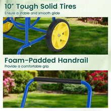 Load image into Gallery viewer, Garden Hose Reel Cart Holds 230FT of 5/8" Hose, Heavy - Duty Hose Cart with 2 Wheels &amp; Storage Basket, Portable Water Hose Organizer for Yard
