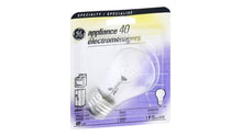 Load image into Gallery viewer, GE Light Bulb, Appliance, Clear, 40 Watts, Ceiling Fan for Home