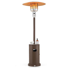 Load image into Gallery viewer, 50,000 BTU Propane Outdoor Heater, Round Patio Heater with Stainless Steel Burner, Tip - Over, Flame - Out Protection, Wheels, CSA Certificated