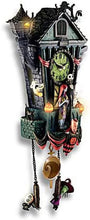 Load image into Gallery viewer, The Bradford Exchange the Nightmare Before Christmas Cuckoo Clock, 21 in, Musical, Light - up, Limited Edition