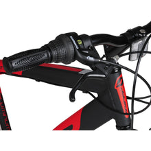 Load image into Gallery viewer, Hyper Bicycle 700c Men'S Spin Fit Hybrid Bike, Black and Red