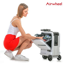 Load image into Gallery viewer, Airwheel 20 in Se3minit Smart Robot Electrical Riding Luggage Ride on Scooters Carry on Luggage for Travel