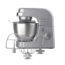 Load image into Gallery viewer, Hamilton Beach 4 Quart Stand Mixer for Kitchen, 7 Speeds, Tilt - Head, Dough Hook, Whisk &amp; Flat Beater, White