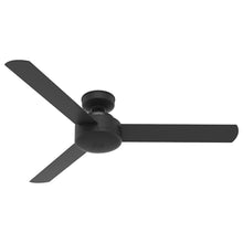 Load image into Gallery viewer, Hunter Presto 52" Ceiling Fan - Matte Black - 50810