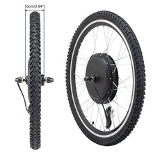 Load image into Gallery viewer, Ktaxon 48V 1000W Electric Bicycle Motor Kit, 26" Front Wheel E - Bike Conversion Kit W/ LCD Display (without Battery)