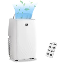 Load image into Gallery viewer, TROPOW 14000BTU Portable Air Conditioners Cool up to 750 Sq.ft, 4 in 1 Portable AC Unit with Remote Control/Dehumidifier/3 Speeds Fan/Sleep Mode