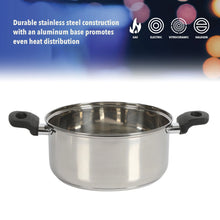 Load image into Gallery viewer, Gibson Home 71 Piece Stainless Steel Silver Cookware Combo Set