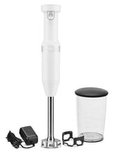 Load image into Gallery viewer, KitchenAid - Cordless Variable Speed Hand Blender - White