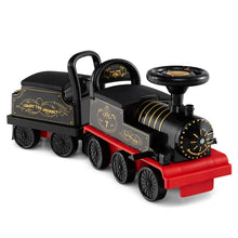 Load image into Gallery viewer, 6V 2 - Seater Ride On Train with Detachable Carriage, Under - Seat Storage, Whistle &amp; Flashing LED Lights, Trackless Electric Ride On Toy for Kids