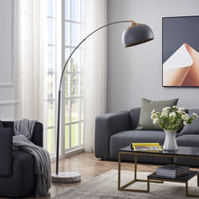 Load image into Gallery viewer, Rosén GARDEN Arc Floor Lamp, Modern Reading Light for Living Room, Bedrooms and Office, Light Direction Adjustable, Bulb Not Included