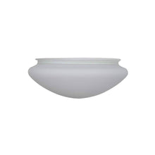 Load image into Gallery viewer, Hugger 52 in. White Ceiling Fan Opal Frosted Replacement Glass