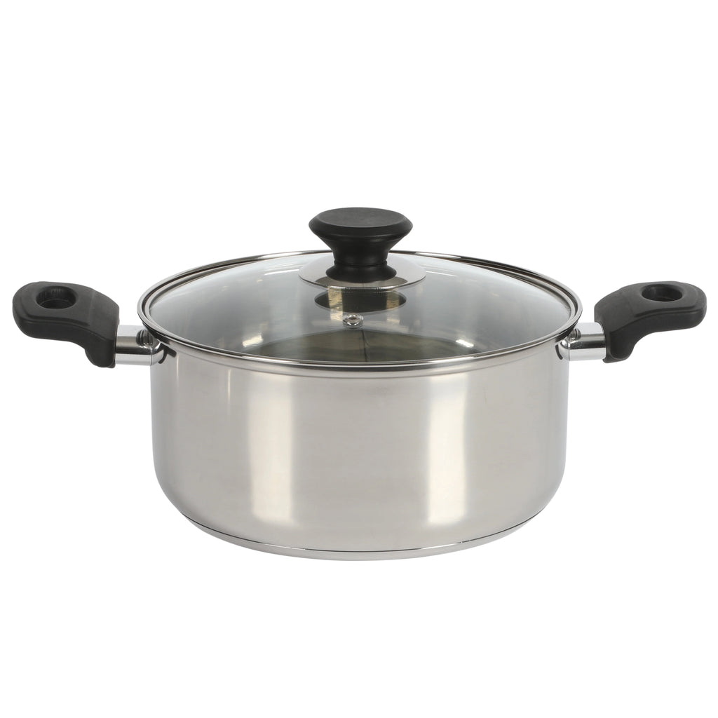 Gibson Home 71 Piece Stainless Steel Silver Cookware Combo Set