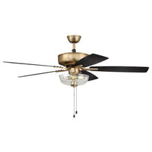 Load image into Gallery viewer, Craftmade 52" Pro Plus 101 Indoor Ceiling Fan Satin Brass