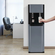 Load image into Gallery viewer, 5.28 Gallon Bottom Loading Water Cooler Dispenser, 2 Temperatures Available with Hot, Cold, Practiacal Freestanding Water Dispenser