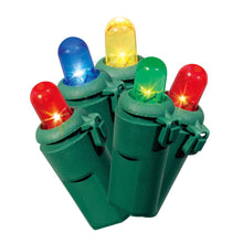 Load image into Gallery viewer, Holiday Time 240 - Count Multicolor LED Dome Christmas Lights, with Green Wire, 49.1 Feet