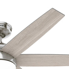 Load image into Gallery viewer, Hunter Anza 52 LED Ceiling Fan, Brushed Nickel