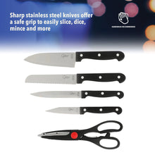 Load image into Gallery viewer, Gibson Home 71 Piece Stainless Steel Silver Cookware Combo Set