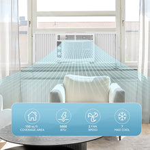 Load image into Gallery viewer, 5000 BTU Window Air Conditioner Easy Cool - Capable of Cooling up to 150 Sq Ft. 2 Fan Speeds, 4 - Way Air Direction, Mechanical Control, Filter