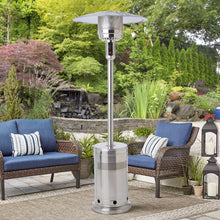 Load image into Gallery viewer, Mainstays 48,000 BTU Propane GAS Outdoor Patio Heater, Stainless Steel