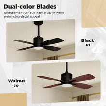 Load image into Gallery viewer, Tangkula 42” Ceiling Fan with Light and Remote
