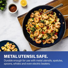 Load image into Gallery viewer, Classic Blue 20-Piece Aluminum Ultra - Durable Non - Stick Diamond Infused Cookware and Bakeware Set