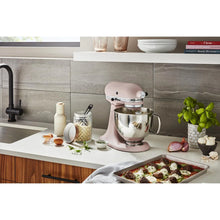Load image into Gallery viewer, Kitchenaid Artisan Series 5 - Quart Tilt - Head Stand Mixer, Feather Pink, KSM150PS