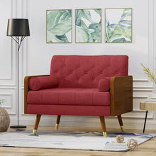 Load image into Gallery viewer, Frankie Mid - Century Modern Club Chair by Christopher Knight Home