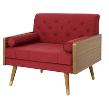 Load image into Gallery viewer, Frankie Mid - Century Modern Club Chair by Christopher Knight Home