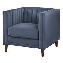 Load image into Gallery viewer, Lifestorey Paxton Tuxedo Chair with Channel Stitch Design