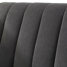 Load image into Gallery viewer, Lifestorey Paxton Tuxedo Chair with Channel Stitch Design