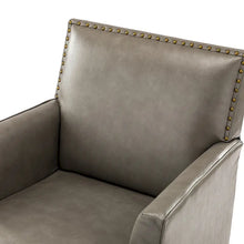 Load image into Gallery viewer, Nileus Set of 2 Modern Classic Polyester Accent Chairs with Solid Wood Legs by HULALA HOME