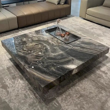 Load image into Gallery viewer, JASIWAY Elegant Sintered Stone Square Coffee Table