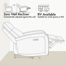 Load image into Gallery viewer, Lena Zero Wall Hugger Electric Recliner