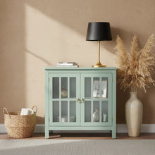 Load image into Gallery viewer, Portland 2 - Door Glass Cabinet by Simple Living