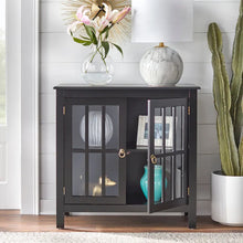 Load image into Gallery viewer, Portland 2 - Door Glass Cabinet by Simple Living