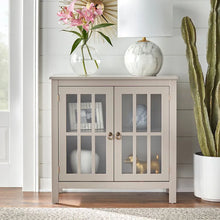 Load image into Gallery viewer, Portland 2 - Door Glass Cabinet by Simple Living