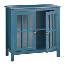 Load image into Gallery viewer, Portland 2 - Door Glass Cabinet by Simple Living