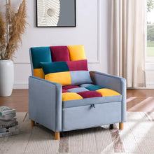 Load image into Gallery viewer, Versatile Sleeper Chair with Removable Pillow