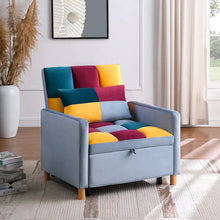 Load image into Gallery viewer, Versatile Sleeper Chair with Removable Pillow